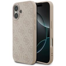 iPhone 17 dėklas Guess 4G Classic – rožinis