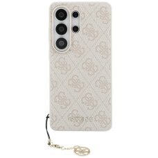 Samsung Galaxy S26 Ultra Guess 4G Classic Logo Charm MagSafe dėklas – rožinis