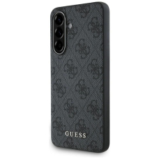 Guess 4G Metal GOLD LOGO Dėklas skirtas Samsung Galaxy A56 - Juodas
