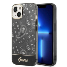 Guess Bandana Paisley Dėklas skirtas iPhone 14 / 15 / 13 6.1&quot; - Juodas