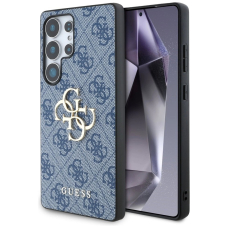 Samsung Galaxy S25 Ultra – Guess Big 4G Logo Classic Logo dėklas - Mėlynas