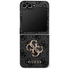 Samsung Galaxy Z Flip 7 dėklas Guess Big 4G Logo Classic Logo – juodas
