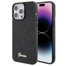 Dėklas Guess Disco Metal Script   iPhone 15 Pro Max - Juodas
