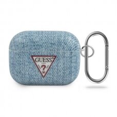 Dėklas Guess Originalus Guacaptpujullb Airpods Pro Cover Mėlynas Jeans Collection