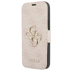 Guess GUBKP13X4GMGPI iPhone 13 Pro Max 6.7&quot; Rožinis/Rožinis book 4G Big Metal Logo