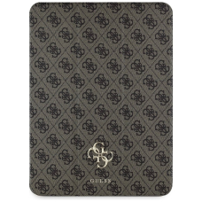 Guess GUFC13RM24PS4SGW iPad Air 13" 2024 - rudas magnetinis 4G didelis logotipas