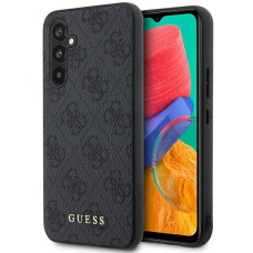 Dėklas Guess 4G Metal Gold Logo GUHCSA54G4GFGR Samsung Galaxy A54 5G A546 Pilkas