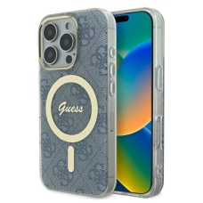 iPhone 16 Pro Max – Guess IML 4G MagSafe dėklas - Mėlynas