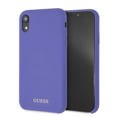 iPhone Xr – Guess Silicone Case - Violetinis