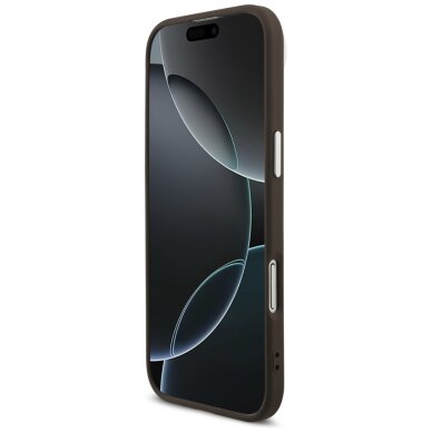 iPhone 17 Air Guess 4G Big Classic Logo dėklas – rudas / sidabrinis 4 iPhone 17 Air Guess 4G Big Classic Logo dėklas – rudas / sidabrinis 4