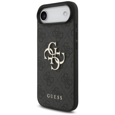 iPhone 17 Air dėklas Guess 4G Big Logo – juodas 1