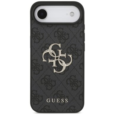 iPhone 17 Air dėklas Guess 4G Big Logo – juodas 2 iPhone 17 Air dėklas Guess 4G Big Logo – juodas 2