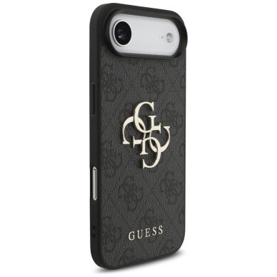 iPhone 17 Air dėklas Guess 4G Big Logo – juodas 3