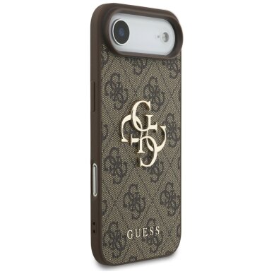 iPhone 17 Air dėklas Guess 4G Big Logo – rudas 1 iPhone 17 Air dėklas Guess 4G Big Logo – rudas 1