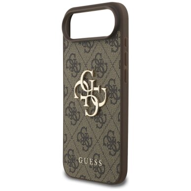 iPhone 17 Air dėklas Guess 4G Big Logo – rudas 3