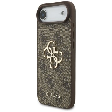 iPhone 17 Air dėklas Guess 4G Big Logo – rudas