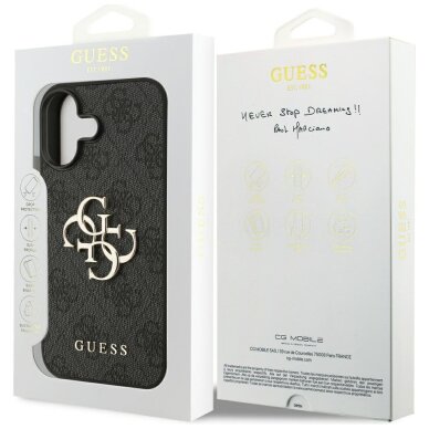 iPhone 17 Guess 4G Big Logo dėklas – juodas 7 iPhone 17 Guess 4G Big Logo dėklas – juodas 7