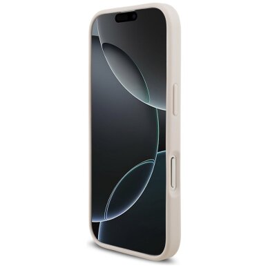 iPhone 17 dėklas Guess 4G Big Logo – rožinis 4