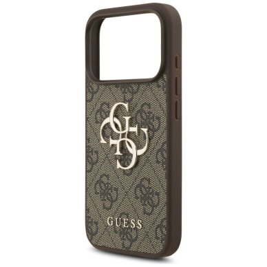 iPhone 17 Pro dėklas Guess 4G Big Logo – rudas 5 iPhone 17 Pro dėklas Guess 4G Big Logo – rudas 5