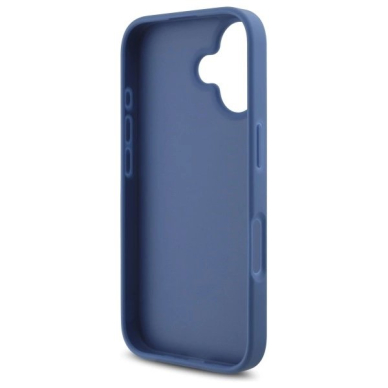 iPhone 16 – Guess 4G Big Logo dėklas - Mėlynas 6
