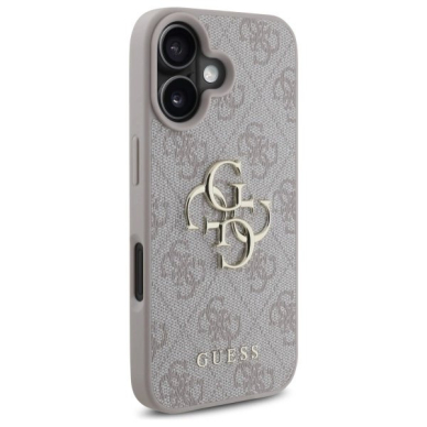 iPhone 16 Plus – Guess 4G Big Logo Case - Rožinis 3