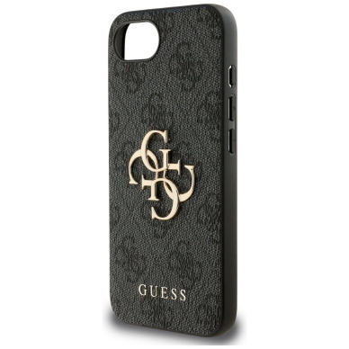 Guess 4G Big Logo iPhone 16e Dėklas - Juodas 5
