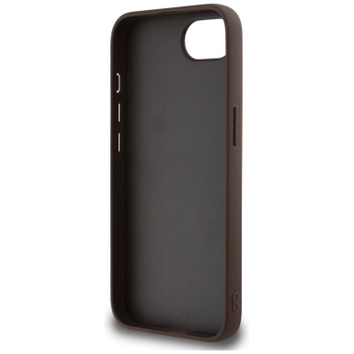 Guess 4G Big Logo iPhone 16e Dėklas - Rudas 6