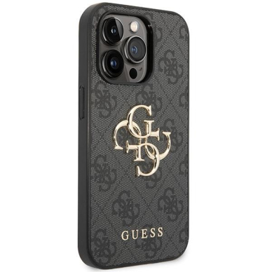 Dėklas Guess 4G Big Metal Logo iPhone 15 Pro Max - Pilkas 3 Dėklas Guess 4G Big Metal Logo iPhone 15 Pro Max - Pilkas 3