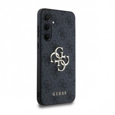 Guess 4G Big Metal Logo Dėklas Samsung Galaxy A35 - Juodas 3 Guess 4G Big Metal Logo Dėklas Samsung Galaxy A35 - Juodas 3