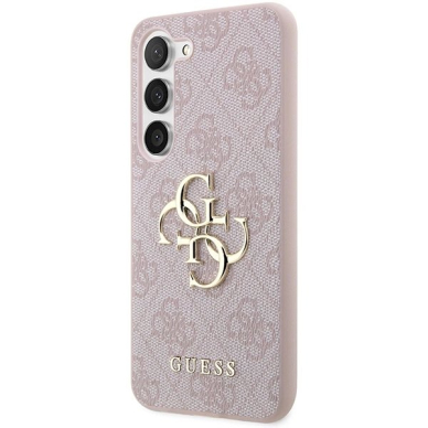 Guess 4G Big Metal Logo Dėklas Samsung Galaxy A55 - Rožinis 1 Guess 4G Big Metal Logo Dėklas Samsung Galaxy A55 - Rožinis 1