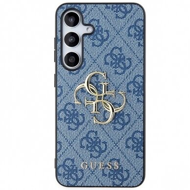 Originalus Guess dėklas 4G Big Metal LogoSamsung Galaxy S24+ - Mėlynas 2 Originalus Guess dėklas 4G Big Metal LogoSamsung Galaxy S24+ - Mėlynas 2