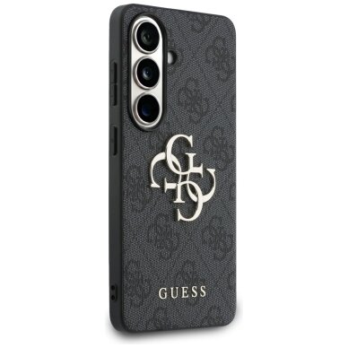 Samsung Galaxy S26 Guess 4G Big Metal Logo dėklas – juodas 3 Samsung Galaxy S26 Guess 4G Big Metal Logo dėklas – juodas 3