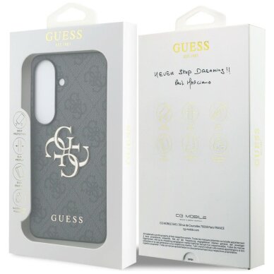 Samsung Galaxy S26 Guess 4G Big Metal Logo dėklas – juodas 7 Samsung Galaxy S26 Guess 4G Big Metal Logo dėklas – juodas 7