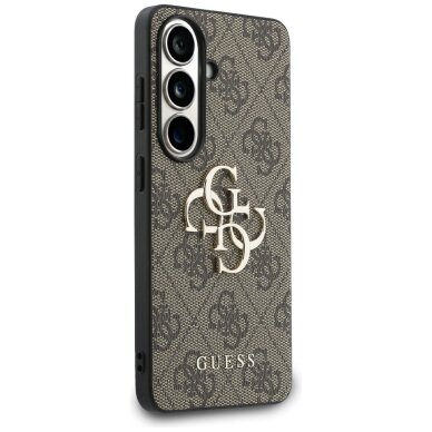 Samsung Galaxy S26 Plus Guess 4G Big Metal Logo dėklas – rudas 3 Samsung Galaxy S26 Plus Guess 4G Big Metal Logo dėklas – rudas 3