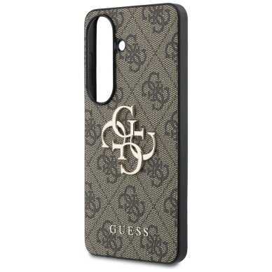 Samsung Galaxy S26 Plus Guess 4G Big Metal Logo dėklas – rudas 5 Samsung Galaxy S26 Plus Guess 4G Big Metal Logo dėklas – rudas 5