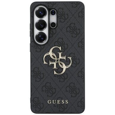 Samsung Galaxy S26 Ultra Guess 4G Big Metal Logo dėklas – juodas 2 Samsung Galaxy S26 Ultra Guess 4G Big Metal Logo dėklas – juodas 2