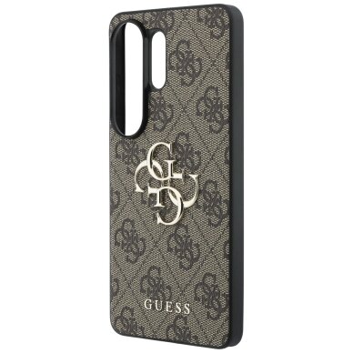 Samsung Galaxy S26 Ultra Guess 4G Big Metal Logo dėklas – rudas 5 Samsung Galaxy S26 Ultra Guess 4G Big Metal Logo dėklas – rudas 5