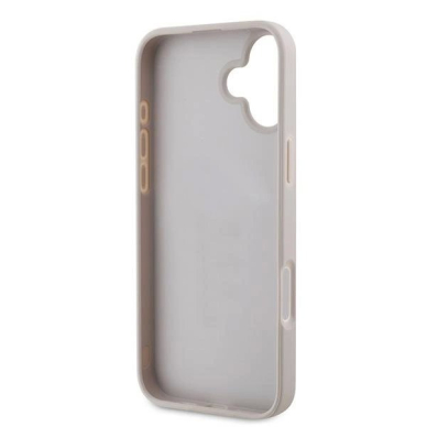 Guess 4G Bottom Stripe Dėklas skirtas iPhone 16 Plus 6.7&quot; - Rožinis 6