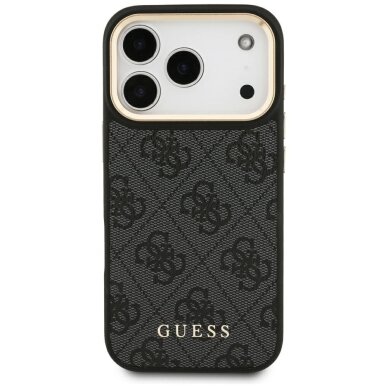 iPhone 17 Pro Guess 4G MagSafe Wallet dėklas – juodas 1