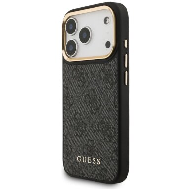 iPhone 17 Pro Guess 4G MagSafe Wallet dėklas – juodas 2 iPhone 17 Pro Guess 4G MagSafe Wallet dėklas – juodas 2