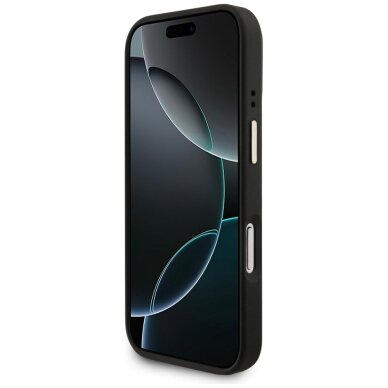 iPhone 17 Pro Guess 4G MagSafe Wallet dėklas – juodas 4