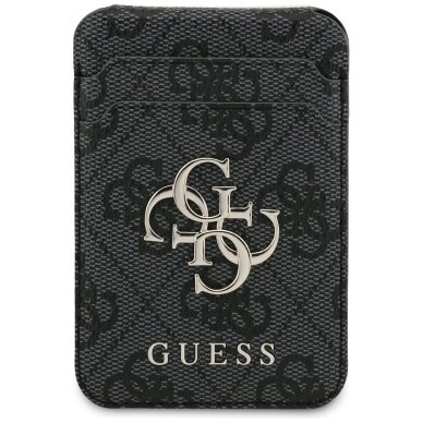 iPhone 17 Pro Guess 4G MagSafe Wallet dėklas – juodas 7