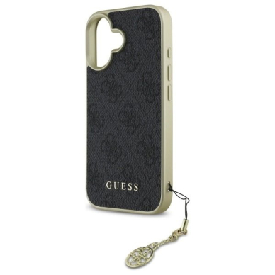 Dėklas Guess 4G Charms Collection iPhone 16 - Juodas 5 Dėklas Guess 4G Charms Collection iPhone 16 - Juodas 5