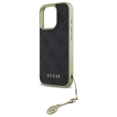 Dėklas Guess 4G Charms Collection  iPhone 16 Pro Max - Juodas 5 Dėklas Guess 4G Charms Collection  iPhone 16 Pro Max - Juodas 5