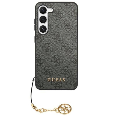 Guess 4G Charms Collection Dėklas Samsung Galaxy A35 - Juodas 2 Guess 4G Charms Collection Dėklas Samsung Galaxy A35 - Juodas 2