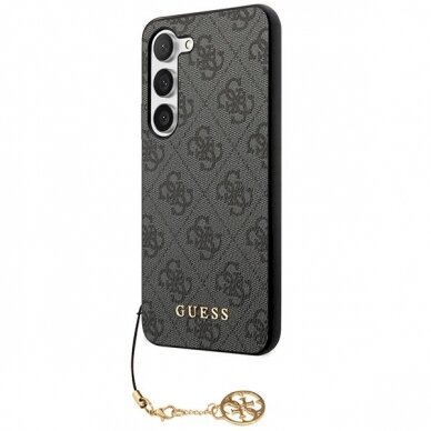 Guess 4G Charms Collection Dėklas Samsung Galaxy A55 - Juodas 1