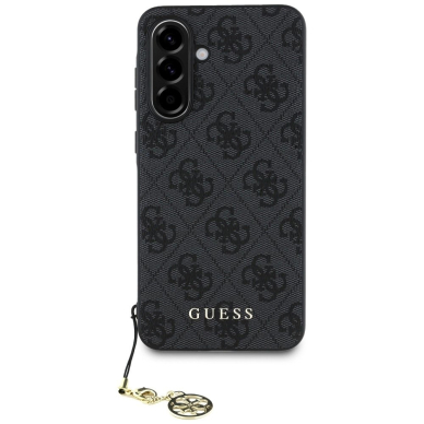 Guess 4G Charms Collection Dėklas skirtas Samsung Galaxy A56 - Juodas 1