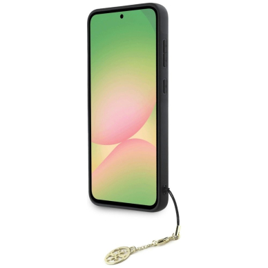 Guess 4G Charms Collection Dėklas skirtas Samsung Galaxy A56 - Rudas 3