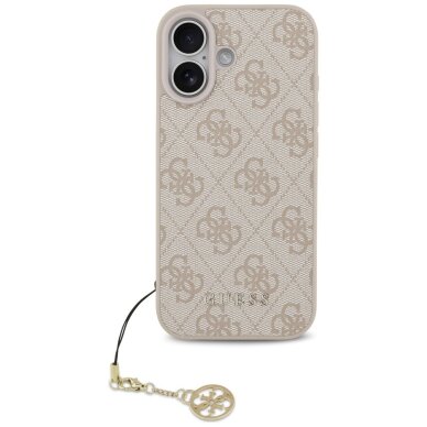 iPhone 17 Guess 4G Charms Collection dėklas su MagSafe – rožinis 1