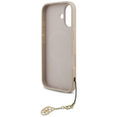 iPhone 17 Guess 4G Charms Collection dėklas su MagSafe – rožinis 5 iPhone 17 Guess 4G Charms Collection dėklas su MagSafe – rožinis 5